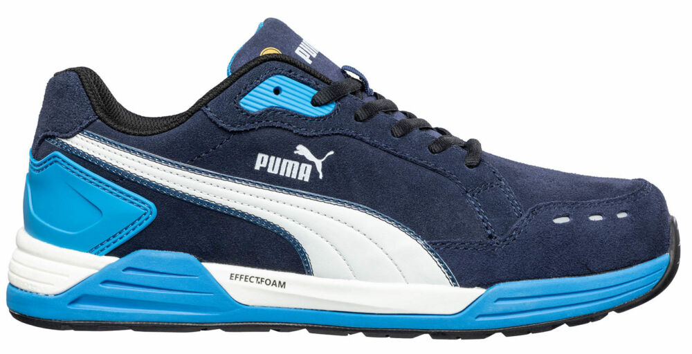 Puma Airtwist Blue Low S3 ESD HRO SRC munkavédelmi cipő