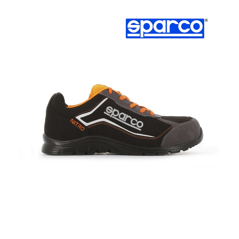 Sparco Nitro Didier S3 SRC munkavédelmi cipő, fekete-szürke